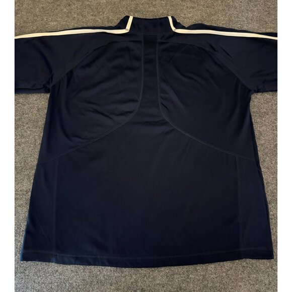 NWT New England Patriots 1/4 Zip Pullover Mens XXL Navy Fleece Lined‎ Jacket NFL - Picture 4 of 14